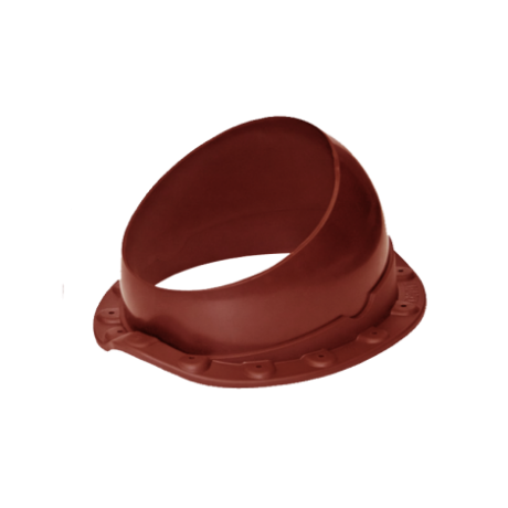 Вентиляция кровли, проходной элемент для металлочерепицы Krovent Base-VT Wave 125/150 красный