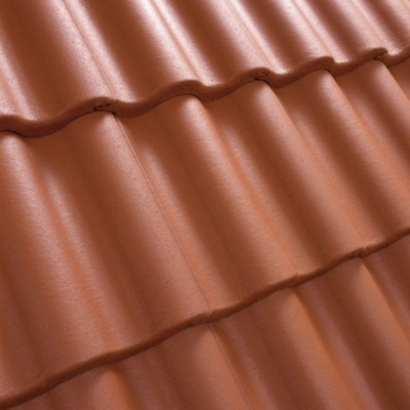 Рядовая черепица Benders Palema Benderit, цвет: кирпично-красный