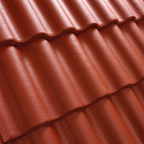 Рядовая черепица Benders Palema Benderit, цвет: красный
