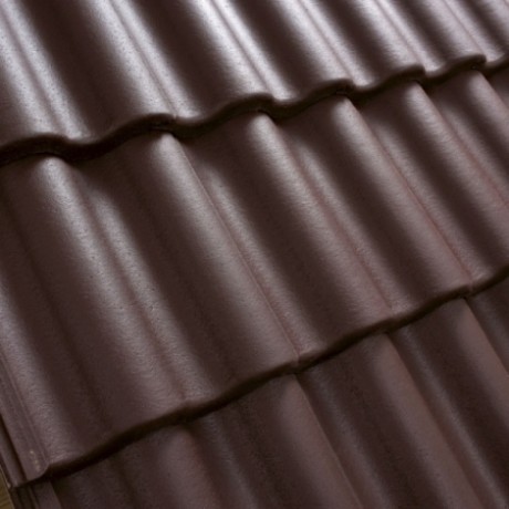 Рядовая черепица Benders Palema Benderit, цвет: винно-красный