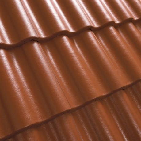 Рядовая черепица Benders Palema Candor, цвет: кирпично-красный