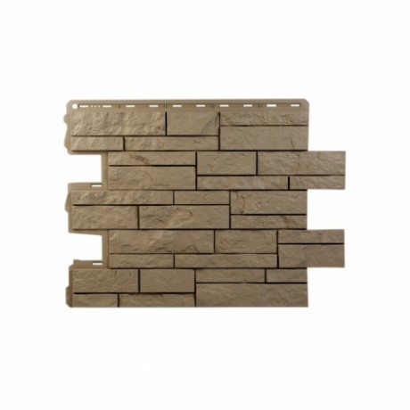 Фасадные панели Альта-Профиль, Шотландия, цвет: бежевый