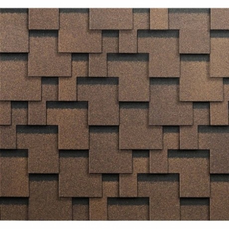 Гибкая черепица Shinglas Болеро Цвет: Граунд