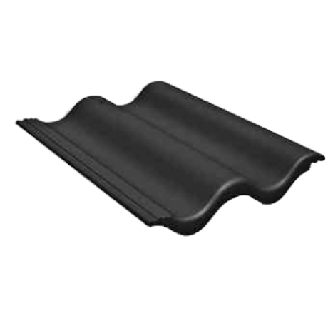 Рядовая черепица Benders Palema Candor, цвет: черный