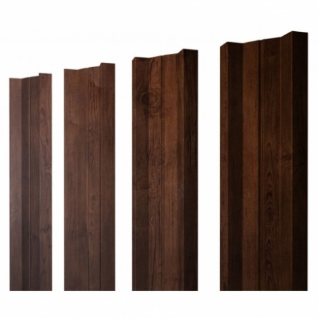 Штакетник М-образный А 0.45 Print Elite Cherry Wood