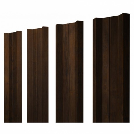 Штакетник М-образный А 0.45 Print Elite Chestnut Wood
