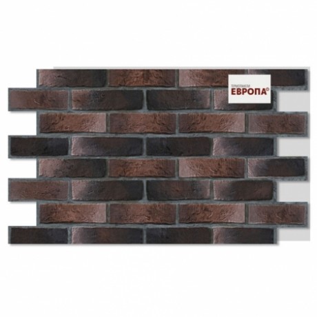 Термопанель Европа, RedRock Chocolate Brown, ППС, 60 мм