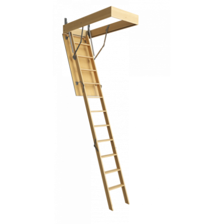 Лестница чердачная деревянная Döcke Dacha, 60х120х280 cм