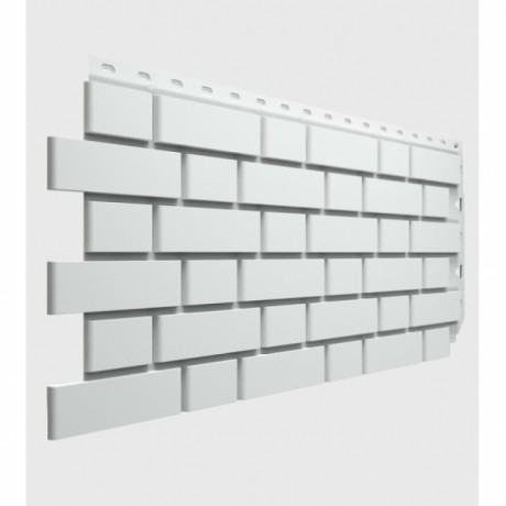 Фасадная панель Döcke Standart, Флемиш, цвет: белый