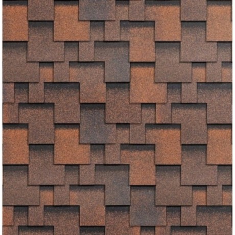 Гибкая черепица Технониколь Shinglas Фокстрот Кедр