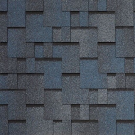 Гибкая черепица Tegola Sanremo, цвет: Ghiaccio di montagna 384