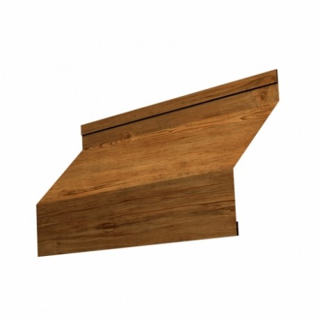 Ламель забора жалюзи Milan, 0.45 мм.,Print Elite, Golden Wood