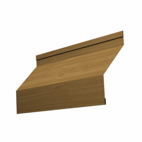 Ламель забора жалюзи Milan, 0.45 мм.,Print Elite, Honey Wood