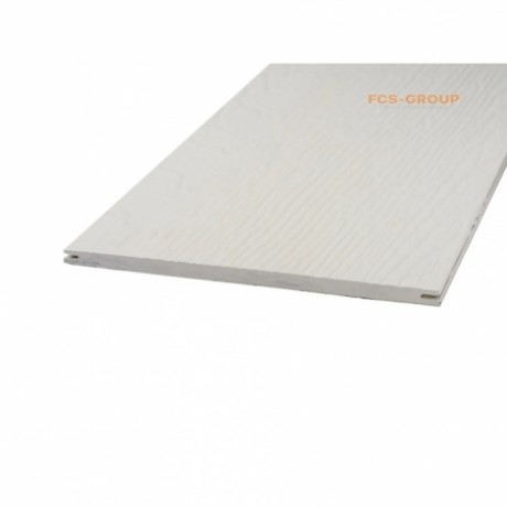 Фиброцементный сайдинг FCS-GROUP Line, 3600х190х8мм, Iceberg RAL 9016