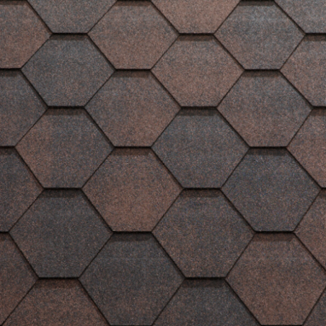 Гибкая черепица Katepal Jazzy Цвет: Коричневый