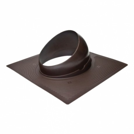 Кровент вентиляция в доме, проходной элемент для битумной черепицы Base-VT 125/150 коричневый