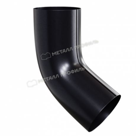 Колено трубы 62°, Металл Профиль Foramina, Ø100 мм, Purman, RAL 9005