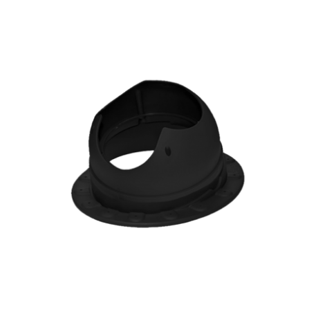 Проходной элемент для битумной и фальцевой кровли, выход канализации Krovent Base-VT Seam 110is цвет: черный