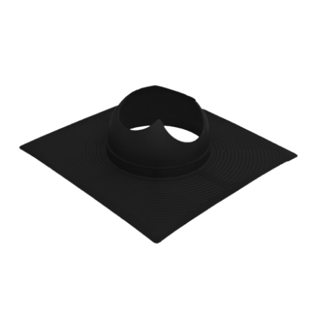 Проходной элемент для битумной черепицы, выход канализации Krovent Base-VT 110is, цвет: черный