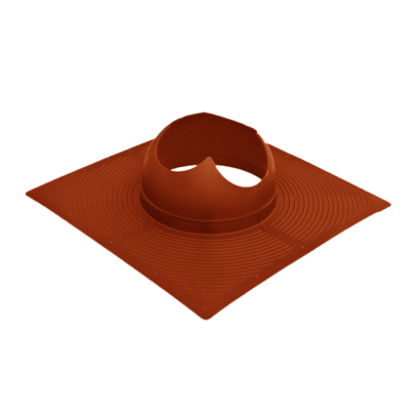 Проходной элемент для битумной черепицы, выход канализации Krovent Base-VT 110is, цвет: кирпично-красный