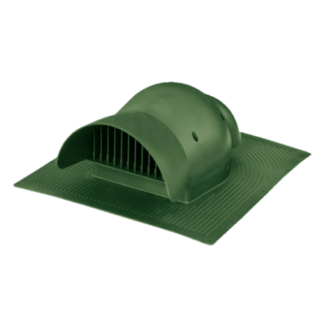 Krovent KTV битумная черепица при монтаже цвет: зеленый