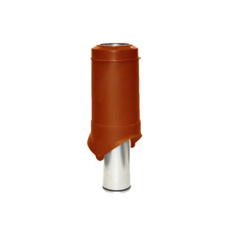 Выход вентиляции Krovent Pipe-VT 150is цвет: кирпично-красный