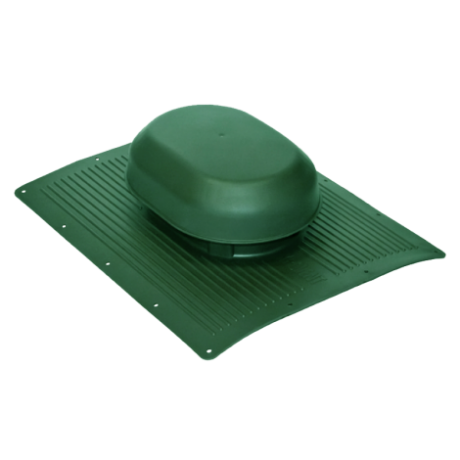 Аэратор Krovent Aero-Vent скатный для гибкой черепицы зеленый