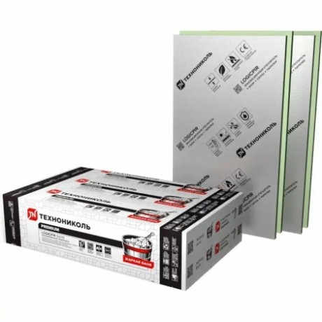 Теплоизоляция, LOGICPIR Баня Ф/Ф Г1, L-1190х590х50