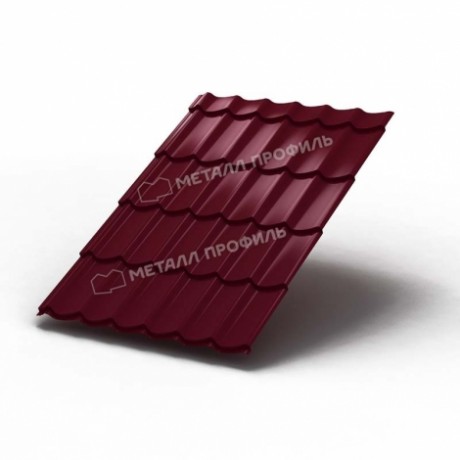 Металлочерепица МП Ламонтерра XL, 0,5 мм, PURETAN, RR 29