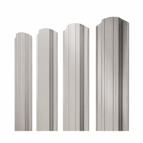 Прямоугольный фигурный штакетник 0.45 Print Elite Milky Wood