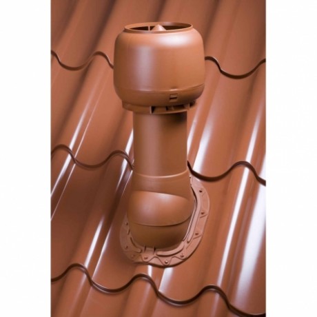 125/160/500 P-вентиляционный выход теплоизолированный VILPE, цвет: синий