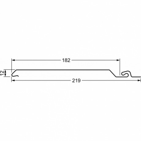 Сайдинг виниловый Grand Line Natural-Брус, Tundra, 3000 мм, ясень