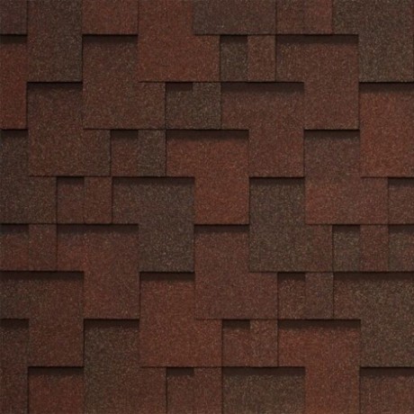 Гибкая черепица Tegola Lazio, цвет: Nocciola 418