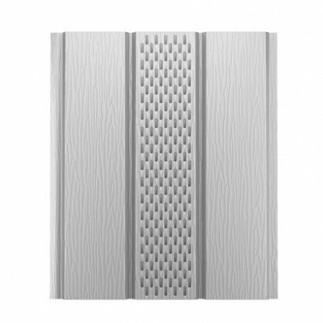 Софит Aquasystem, металлический центральная перфорация, из стали GreenCoat Pural BT 0.5 мм, RR 20