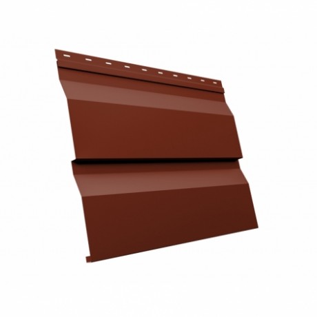 Металлический сайдинг GL корабельная доска XL 0,5 мм GreenСoat Pural, цвет: RR 29