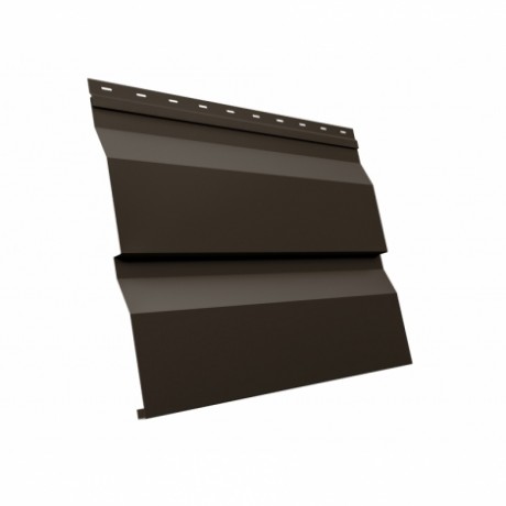 Металлический сайдинг GL корабельная доска XL 0,5 мм GreenСoat Pural, цвет: RR 32