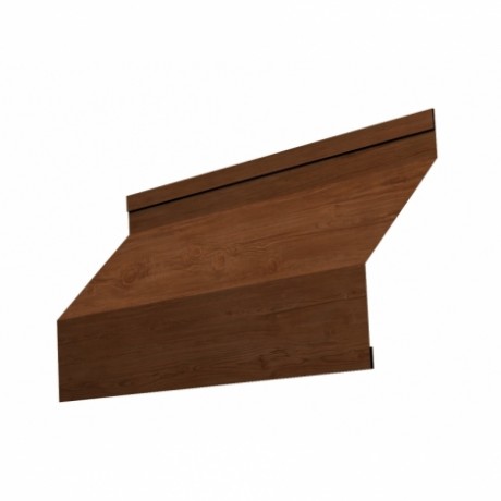 Ламель забора жалюзи Milan, 0.45 мм.,Print Elite, Rowan