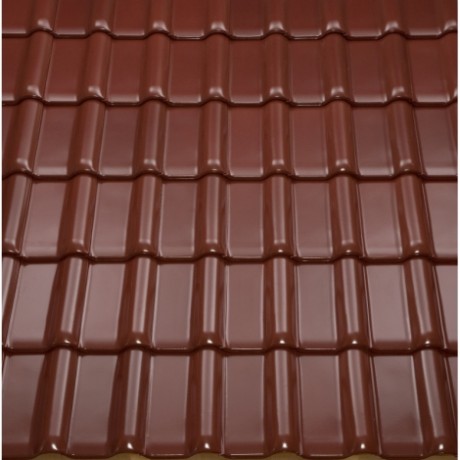 Керамическая черепица BRAAS, Рубин 13 V Цвет: Красная осень