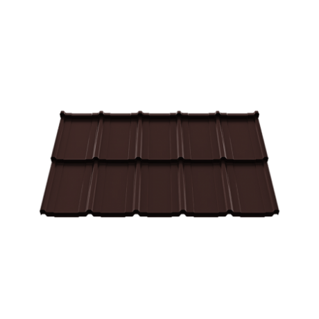 Модульная металлочерепица Ruukki Frigge, Polyester Matt Rough, 0,5 мм, RR 32