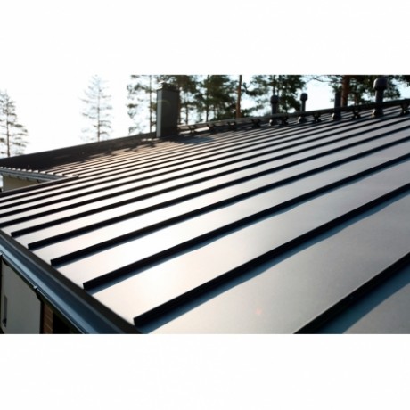 Фальцевая кровля Ruukki Classic C из стали GreenCoat Pural Matt BT 0,5 мм цвет: RR 11