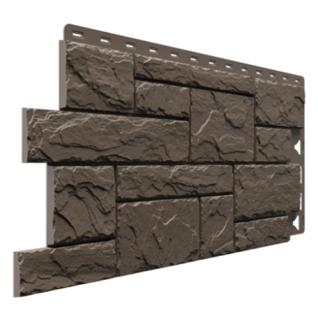 Фасадная панель Döcke Standart, Сланец, цвет: куршевель