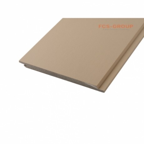 Фиброцементный сайдинг FCS-GROUP Click, 3000х190х10мм, Smooth Click F03