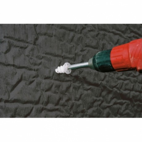 DELTA-TERRAXX-SCHRAUBE Винт из нейлона для крепления дренажных и защитных мембран к экструзионному утеплителю. Исключает повреждение гидроизоляционного материала.