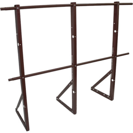 Ограждение кровли универсальное, Roofsystems Econom, H=1200мм, L=3000мм, RAL 8019