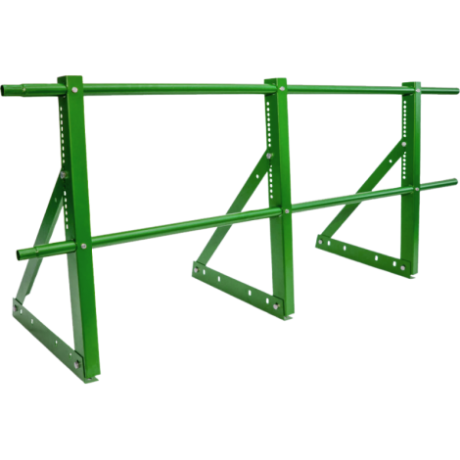 Ограждение кровли со снегозадержателем универсальное Roofsystems Econom 600mm 3000mm RAL 6002