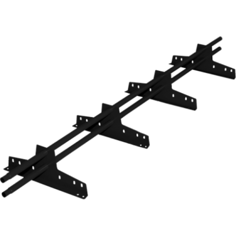 Снегозадержатель универсальный, Roofsystems Econom, L=3000 мм, RAL 9005