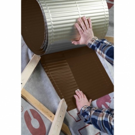 Желобок для ендовы Braas, Бигекеле, коричневый, L=1600 мм