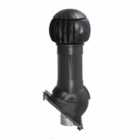 Комплект вентиляции для металлочерепицы Gervent Universal 160/125 RAL 9005