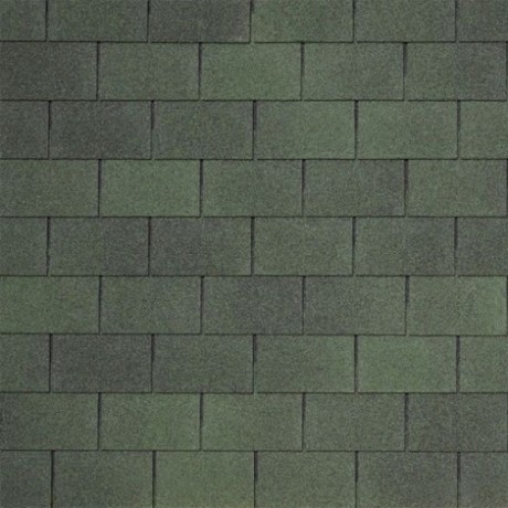 Гибкая черепица Tegola Capri, цвет: Verde 473