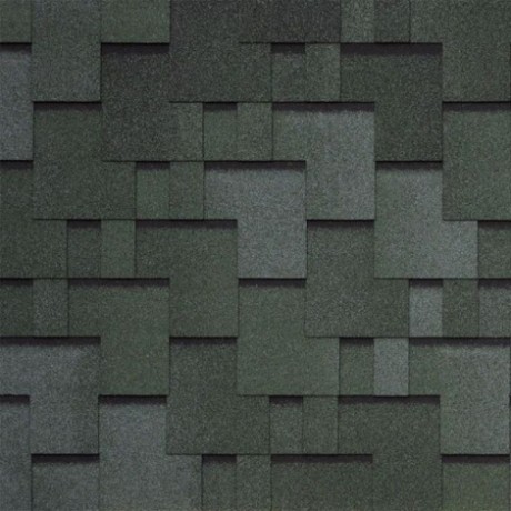 Гибкая черепица Tegola Lazio, цвет: Verde 474